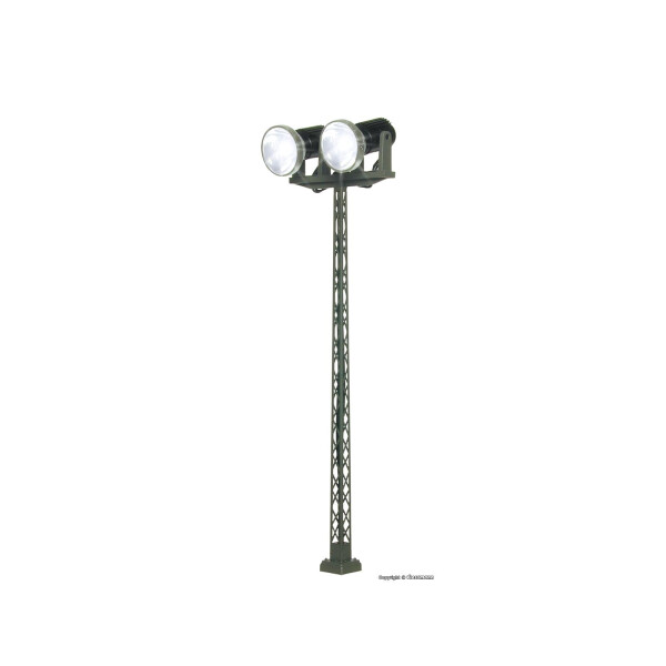 Viessmann 6932 Floodlight spot double, 2 LEDs white, TT