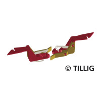 Tillig 08847 Kupplung,Schlitz, (10 Stck.), TT