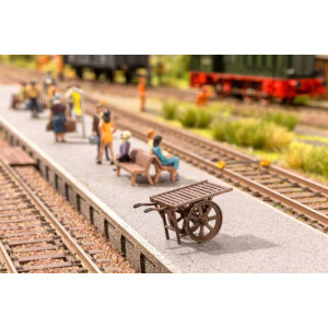 Noch 13700 3D minis - Bahnsteigkarre, H0
