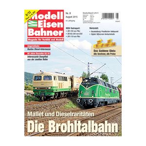 Modelleisenbahner Nr. 08 August 2015