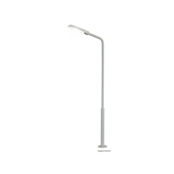 Viessmann 6990 Peitschenleuchte, LED weiß, 71 mm hoch, TT
