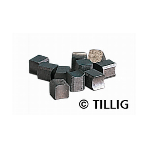 Tillig 08875 Kohlebürsten, eckig, (10Stck.)Btl., TT