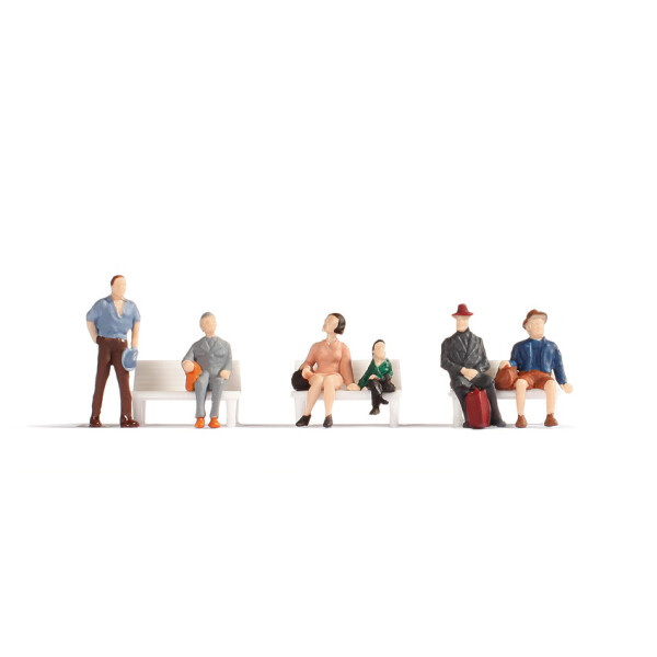 Noch 18116 Reisende (ohne Bänke) - Hobby-Figuren, H0
