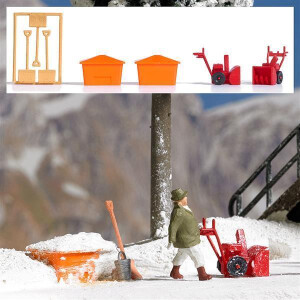 Busch 1181 Winterausrüstung, H0