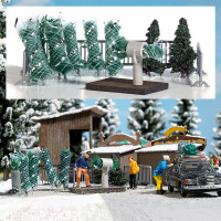Busch 1182 Weihnachtsbaumverkauf, H0