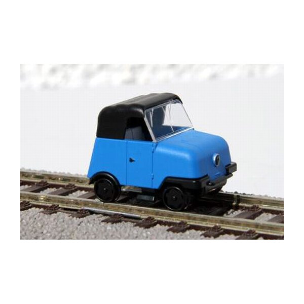 Kres 70070 Gleiskraftrad GKR Typ 1 "Schienentrabi", blau, geschlossen, H0