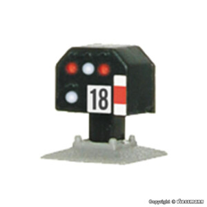 Viessmann 4818 Licht-Sperrsignal, nieder, Z