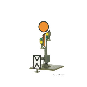 Viessmann 4407 Form-Vorsignal, Scheibe starr, Flügel...