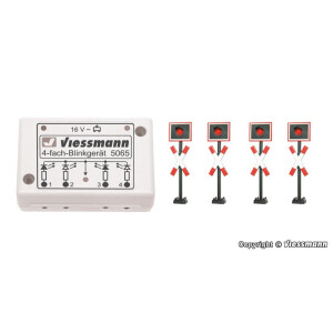 Viessmann 5800 Andreaskreuze, 4 Stück mit...