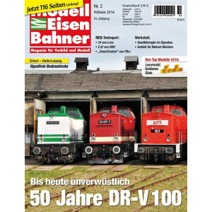 Modelleisenbahner Nr. 02 Februar 2016