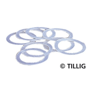 Tillig 08881 Haftreifen 10,5 mm, (8 Stck.)Btl., TT