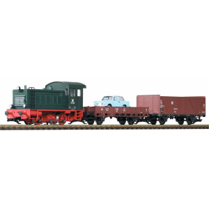 Piko 37121 Start-Set Güterzug V20 der DR, mit Sound, G