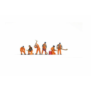 Noch 45276 Gleisbautrupp, 6 Figuren, TT