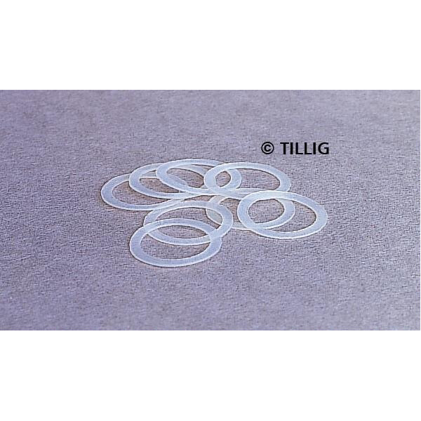 Tillig 08883 Haftreifen 14 mm, (8 Stck.)Btl., TT