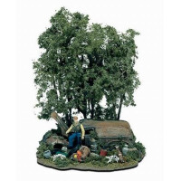 Woodland M104 Der Jäger - Mini-Diorama (25tlg.), H0