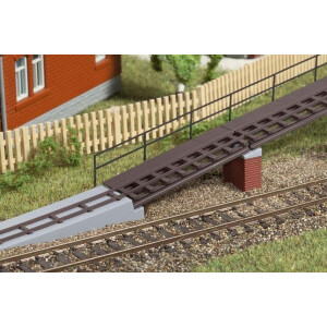 Auhagen 43704 Rampe de chargement ferroviaire légère, TT