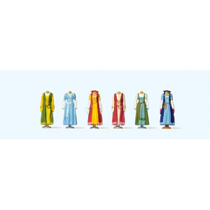 Preiser 24767 Mittelalterliche Kleidung auf Ständer, H0