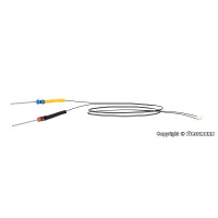 Viessmann 3562 LED weiß mit angelötetem Kabel, 5 Stück