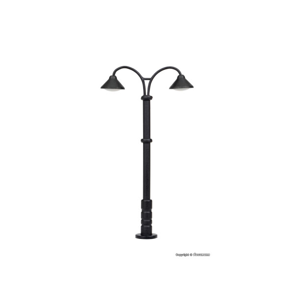 Viessmann 6409 Platform lamp Baden-Baden, double, LED warm-white, N