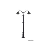 Viessmann 6409 Platform lamp Baden-Baden, double, LED warm-white, N
