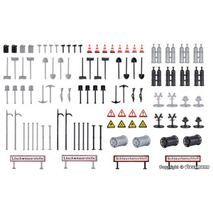 Vollmer 45746 Deco-set Fire brigade, H0