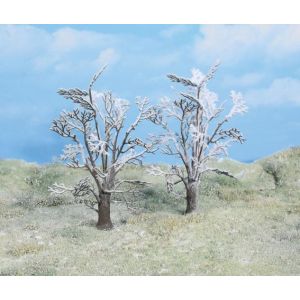 Heki 2106 2 Winterbäume, 14 cm hoch, TT-H0