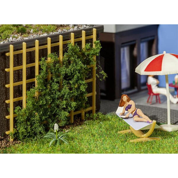 Faller 180937 2 Hammocks with support, H0