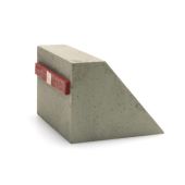 Artitec 387.295 Pre-buckle made of concrete, H0