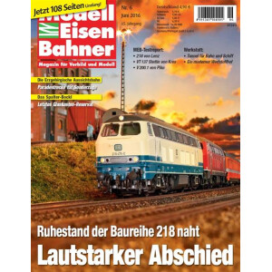 Modelleisenbahner Nr. 06 Juni 2016