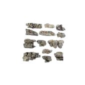 Woodland C1139 Felsvorsprünge - Fertigfelsen (13 Stück)