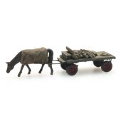Artitec 312.012 Coal cart with horse, TT