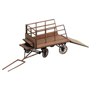 Noch 14245 Laser-Cut minis - Viehtransportwagen, H0