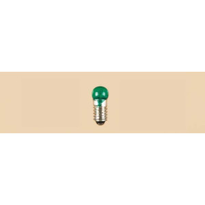 10 Stück Lampe mit Schraubsockel (Kugel) grün,...