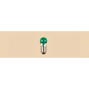10 Stück Lampe mit Schraubsockel (Kugel) grün,...