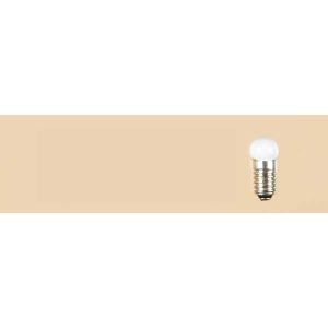 10 Stück Lampe mit Schraubsockel (Kugel) opal, 19 V