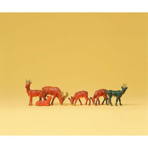 Preiser 14178 Rehe und Gemse, H0
