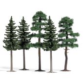 Busch 6149 3 spruce / 2 pine, H0