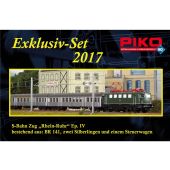 Piko 58113 Exklusiv-Set 2017 zum Tag der Offenen Tür: BR 141 DB IV "S-Bahn Zug", H0