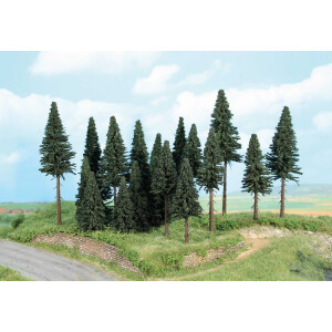 Heki 2263 Tannenwald, 20 Tannen 7-14 cm hoch, TT-H0