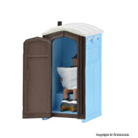 Viessmann 1545 Road works restroom, movable, H0