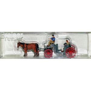 Preiser 75153 Droschke, offen - FERTIGMODELL, TT