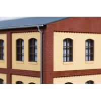 Auhagen 80414 Ecksäulen Obergeschoss rot, H0