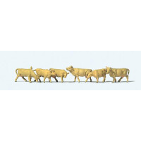 Preiser 79229 Kühe hellbraun, N