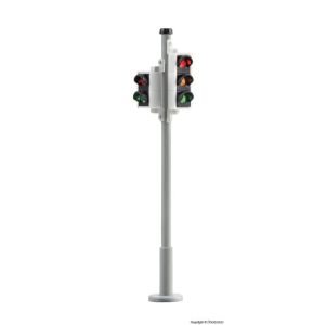 Viessmann 5095 Verkehrsampel mit Fußgängerampel und LEDs, 2 Stück, H0