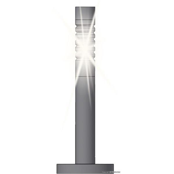 Viessmann 6162 Modern bollard lights, LED white, 3 pieces, H0