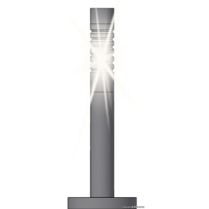 Viessmann 6162 Pollerleuchten modern, LED weiß, 3...