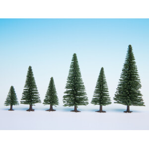 Noch 32820 Model Fir Trees, 25 pieces, 3.5 - 9 cm high, Z...