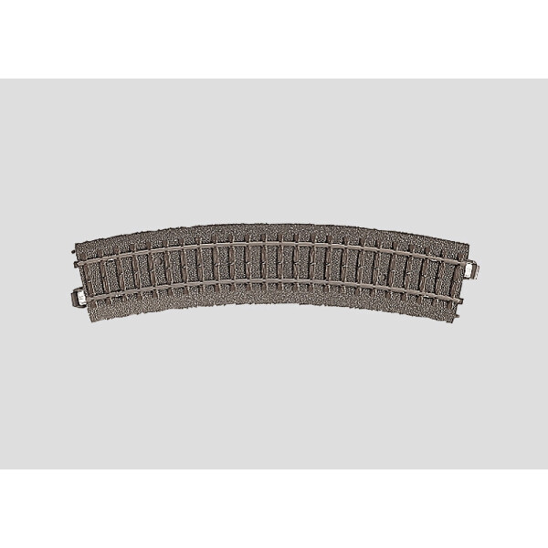 Märklin 24224 Gebogenes Gleis R2 - 437,5 mm/24,3° (Weichenbogen), H0