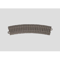 Märklin 24224 Gebogenes Gleis R2 - 437,5 mm/24,3° (Weichenbogen), H0