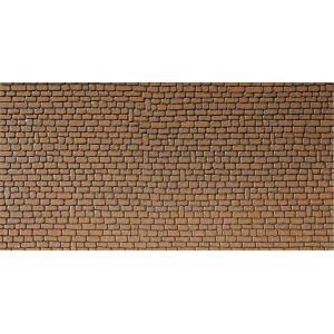 Faller 170611 Mauerplatte, Sandstein, rot, 250 x 125 mm, H0